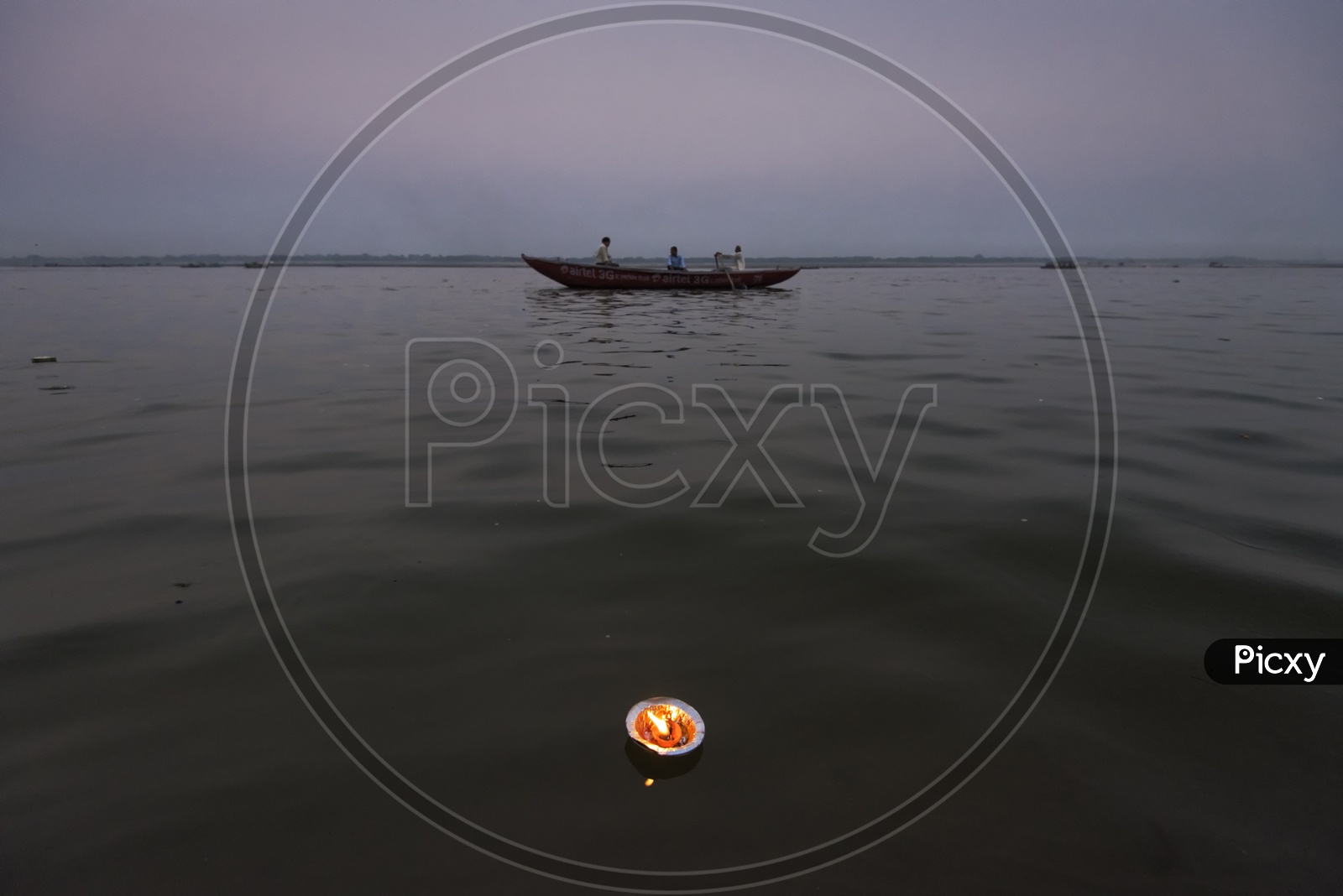 Tourist Boat in Ganga River, Varanasi