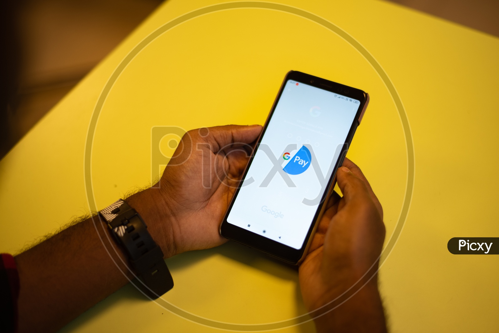 Google Pay, previously known as Tez.. a mobile banking Wallet app in smart phones