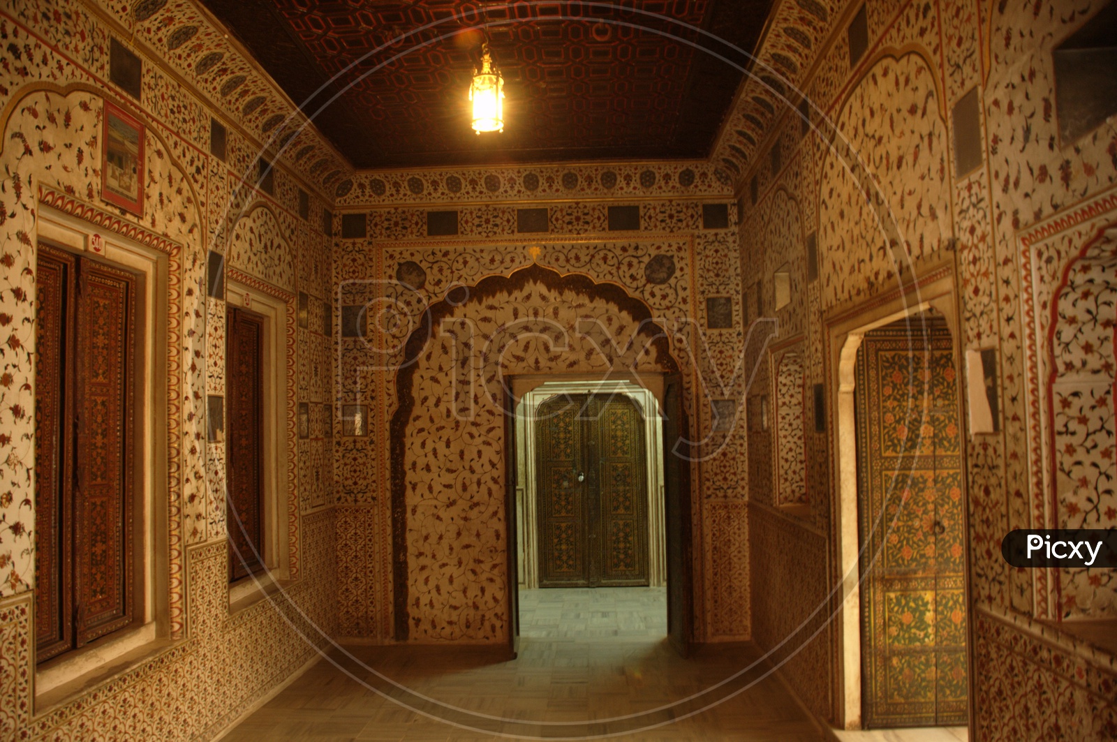 Interior of Junagarh fort architecture