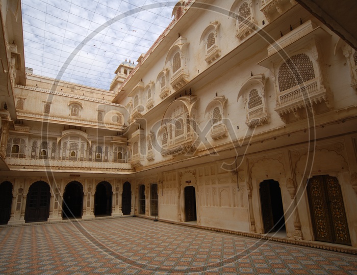 Interior of a palace