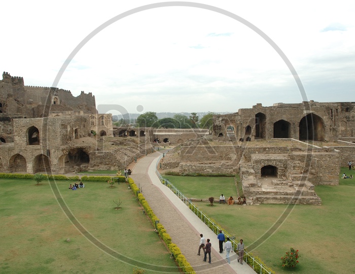 Historic architecture of Golkonda fort
