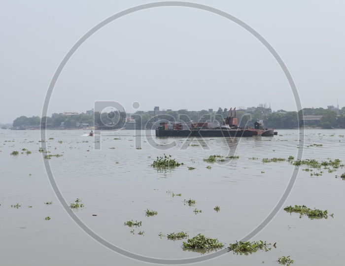 Landing Craft Mechanized on the Hooghly River