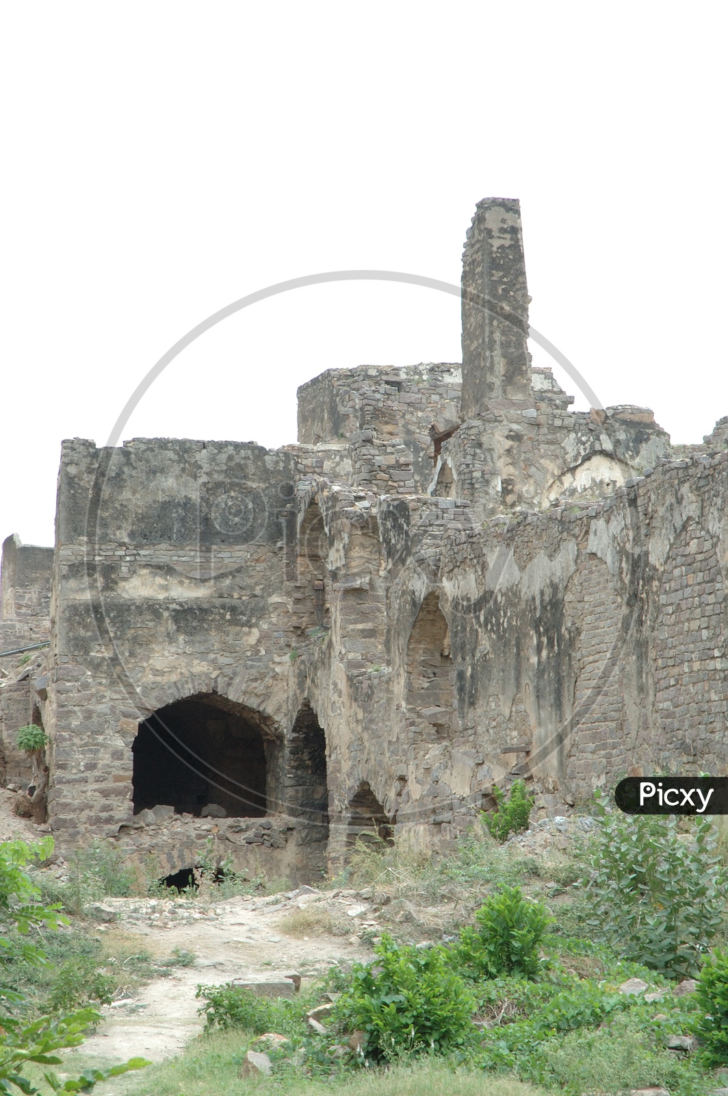 Historic Architecture of Golconda Fort in Hyderabad
