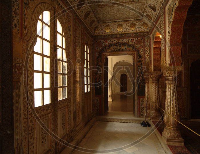 Interior of Junagarh fort