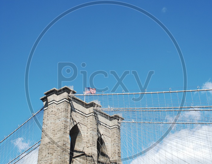 Brooklyn bridge in New York