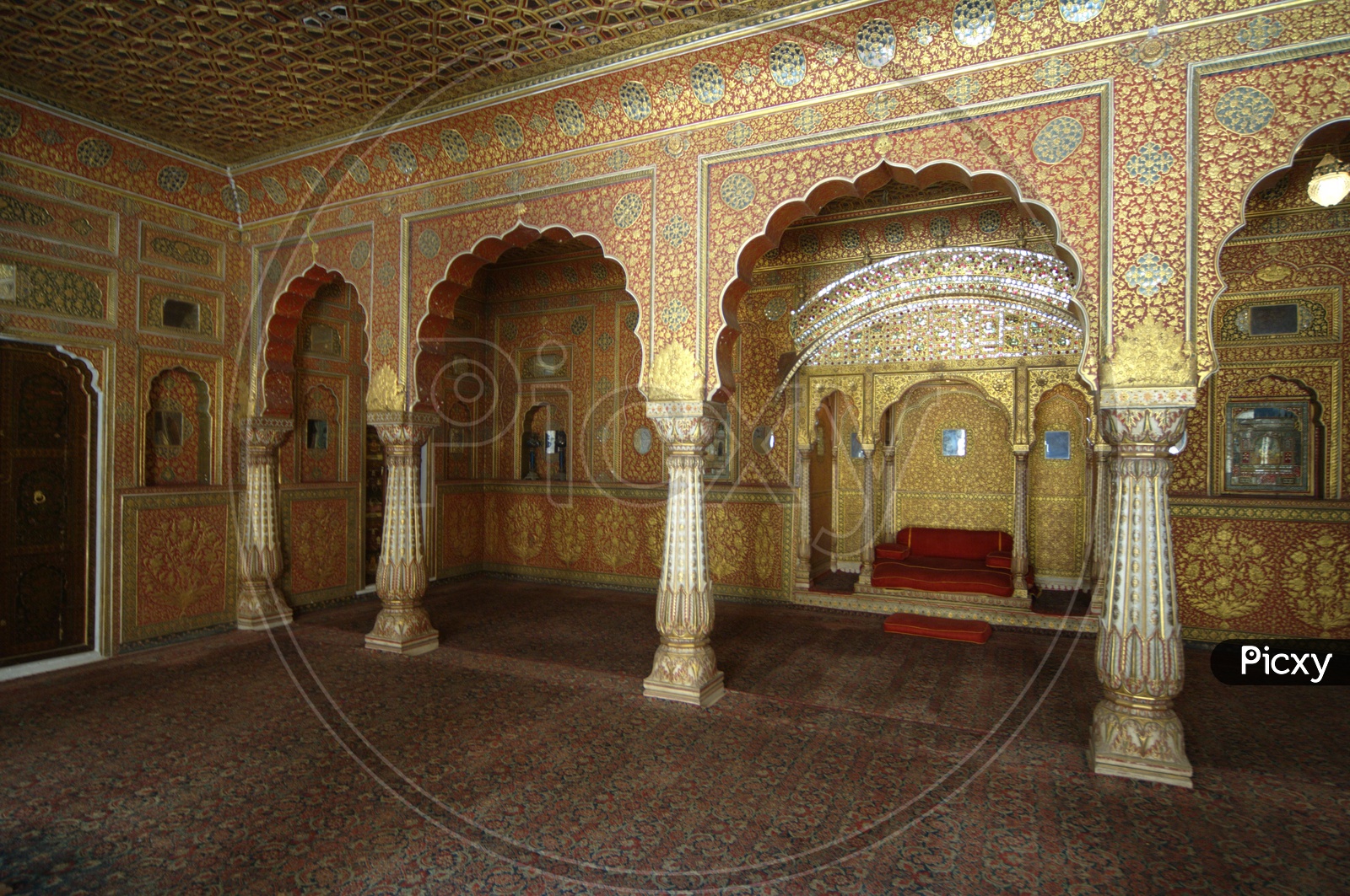 Interior of Junagarh fort