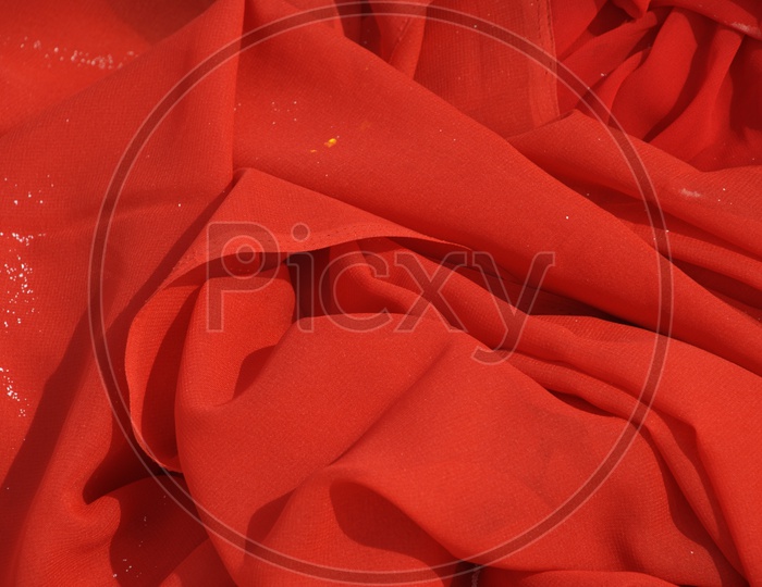 Abstract red Color Cloth Texture