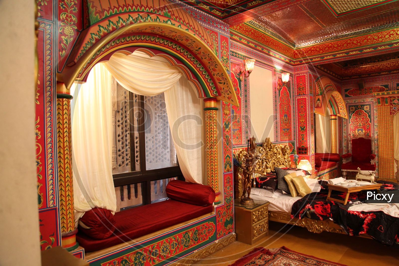 Bedroom Interior of Junagarh fort