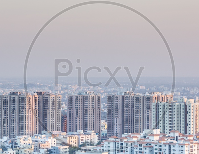 High rise Apartments in Hyderabad.