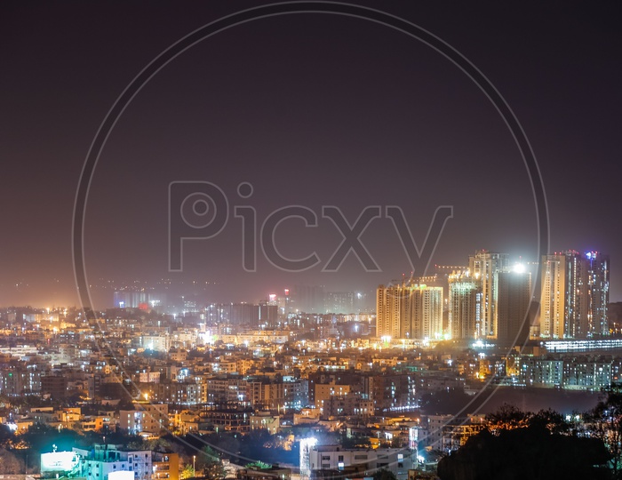 City Scape of Hyderabad