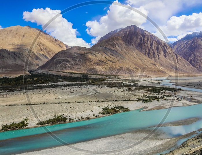 Indus river near Alchi monastery