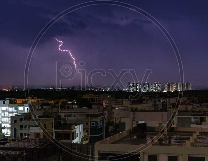 Thunderstorms in Hyderabad