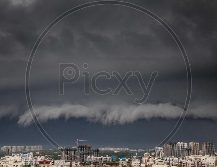 Storm brewing over Hyderabad