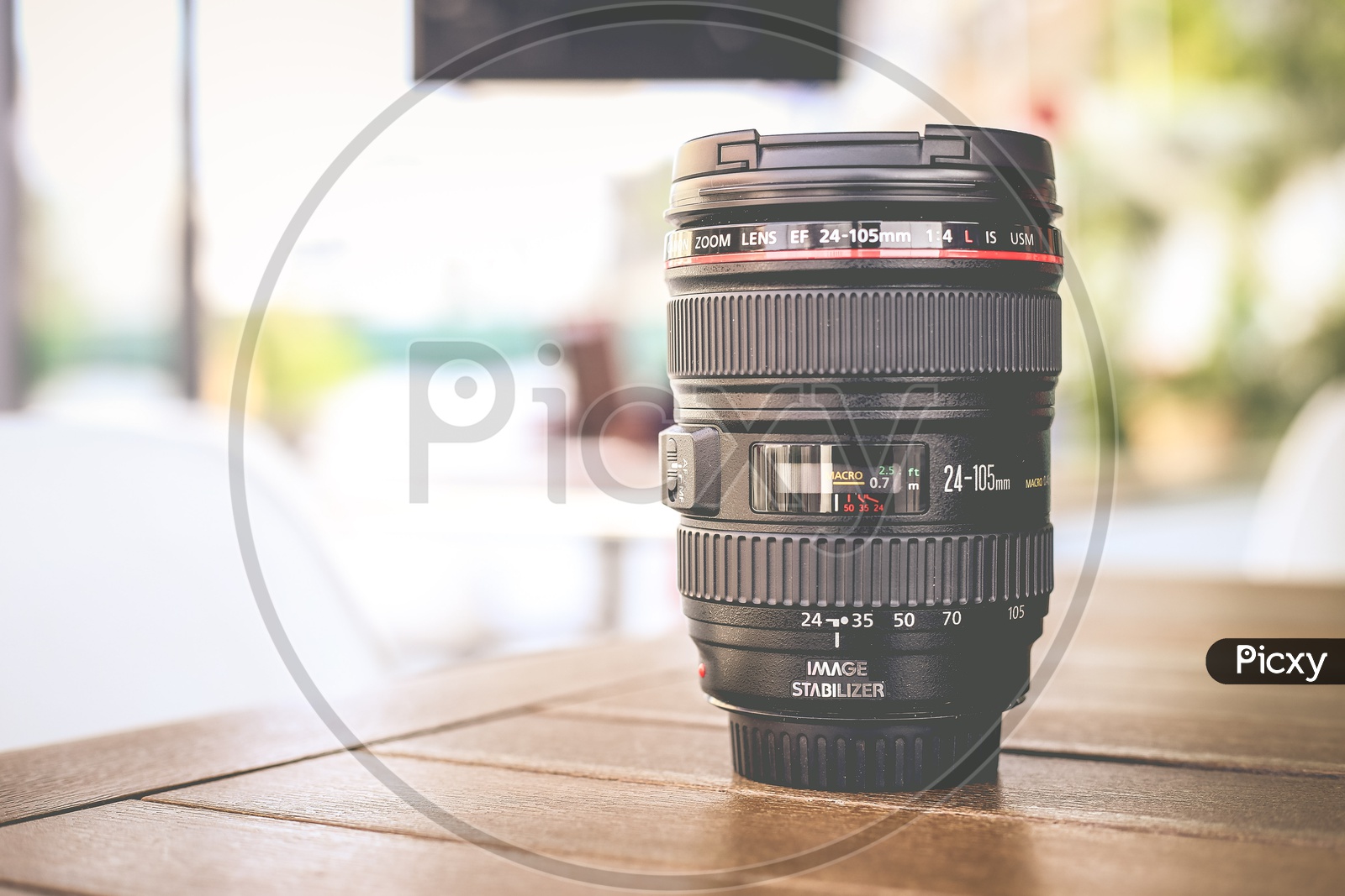 Camera Lens, Canon EOS 24-105 F4 IS USM Lens