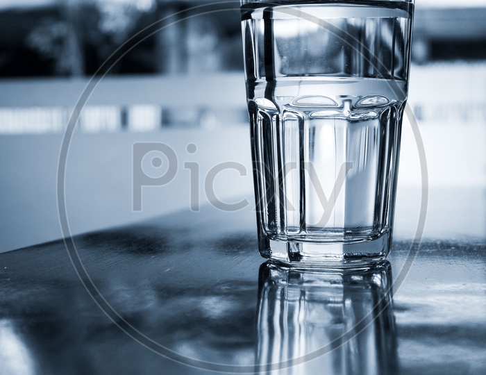 Water Glass Reflections