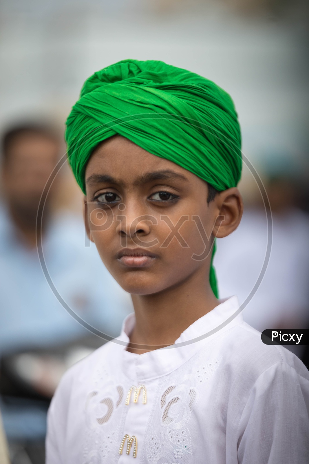 Portrait of a muslim boy