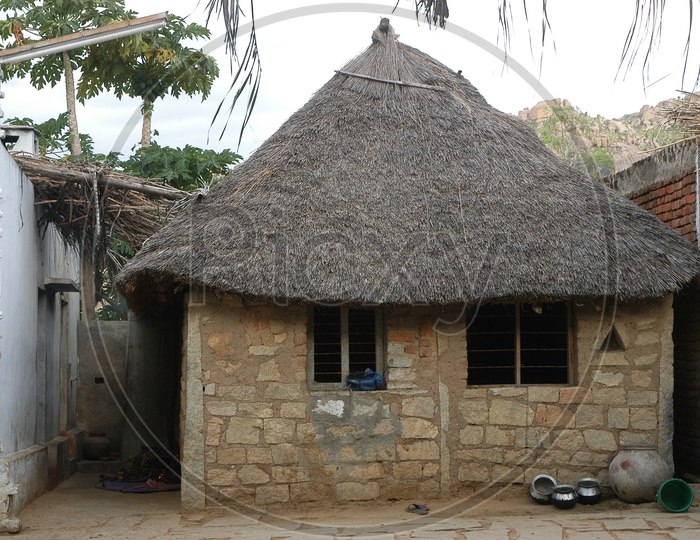 Hut at Rural village