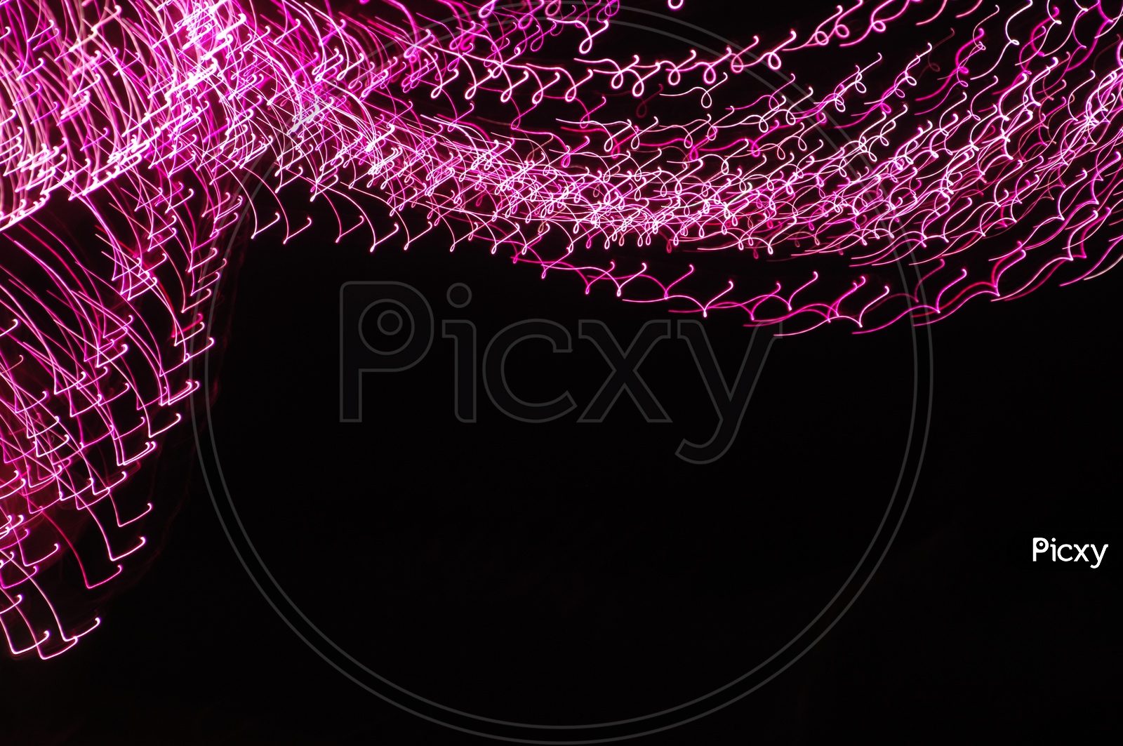 Abstract Light Painting Texture