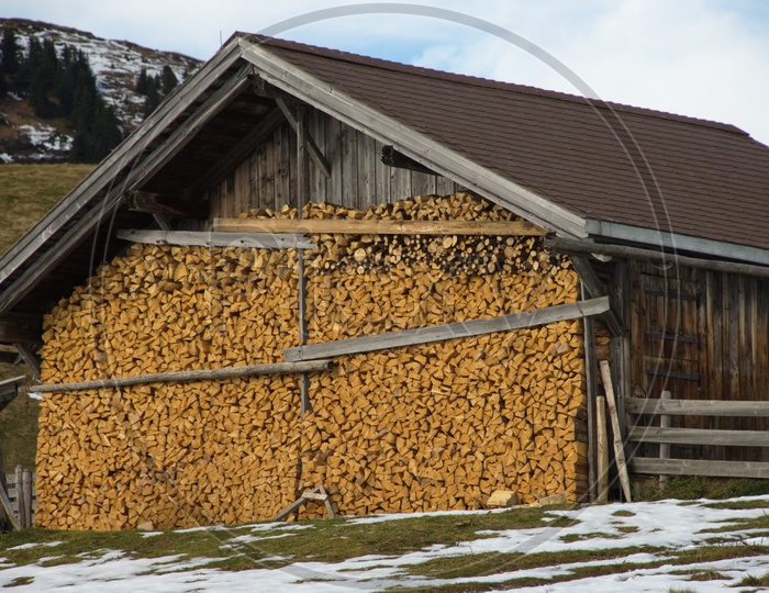 Wooden Houses in Switzerland