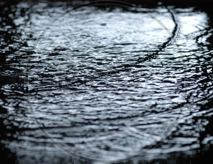 Water drops on the Floor