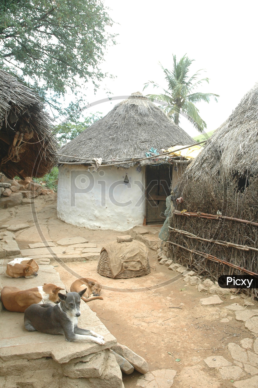 Huts at Rural villages