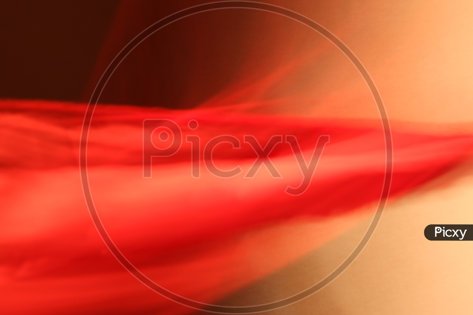 Abstract of blurred red light pattern