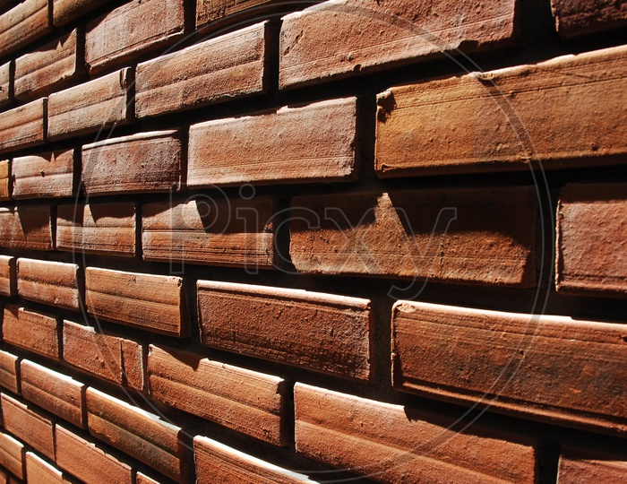 Abstract Brick Wall Texture