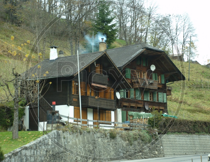 Houses in Zürich, Switzerland