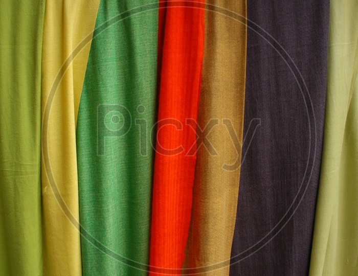 Texture of Coloured Cloth