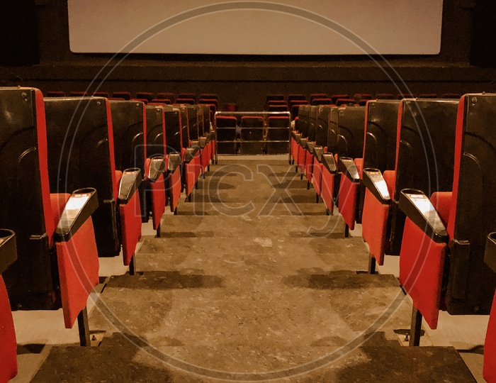 Seating system in a Movie Theater