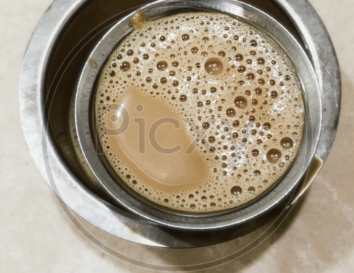 Filter Coffee in a glass