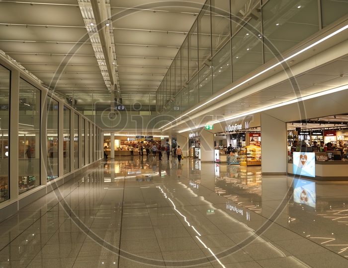 Corridors in Airport