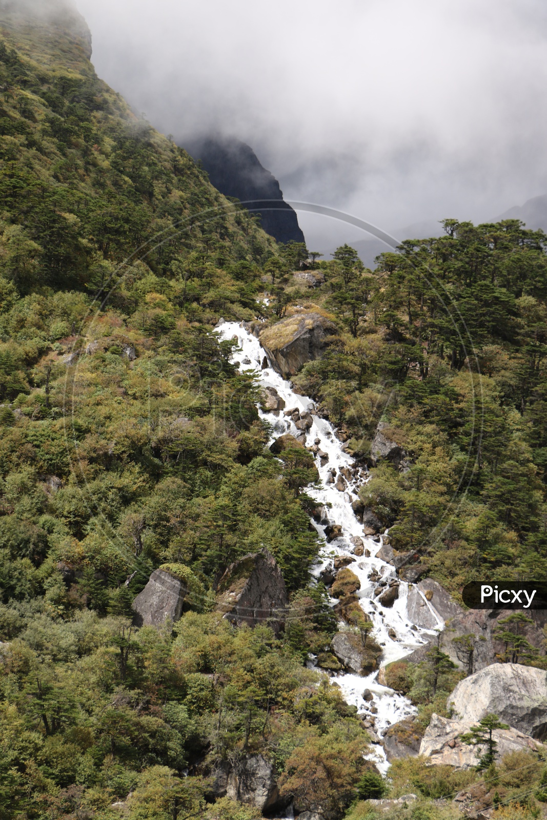Waterfalls in Sikkim