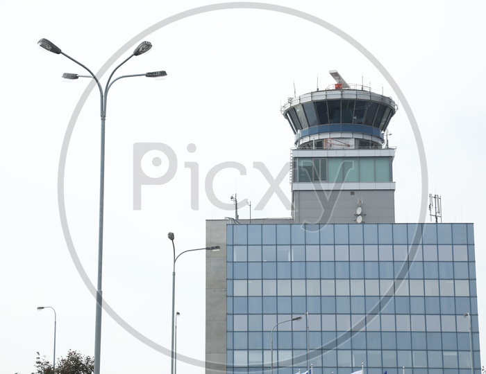 ATC Air Traffic Control In Vaclav Havel Airport