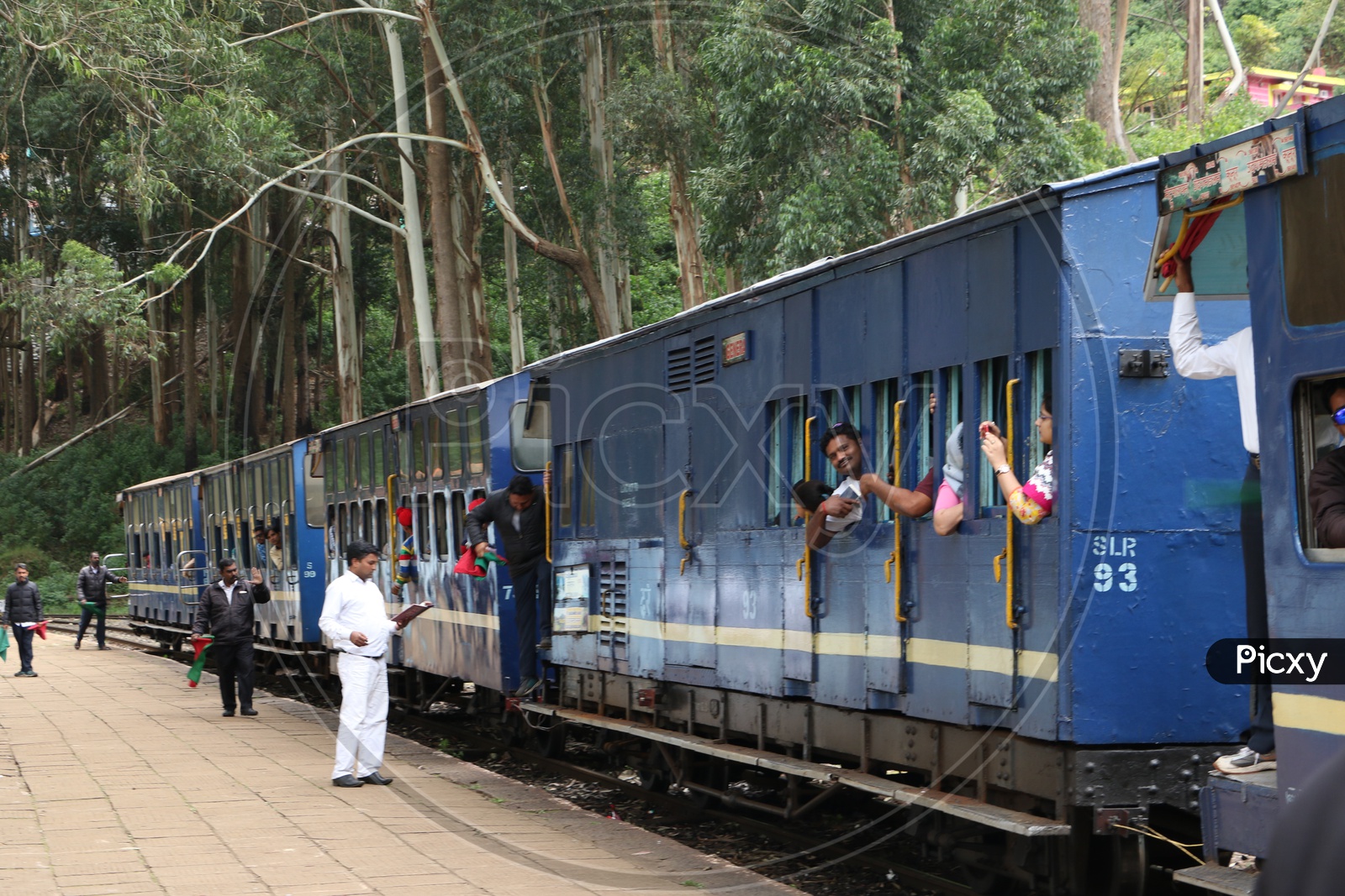 Train in Ooty , Nilgiri Mountain Railway