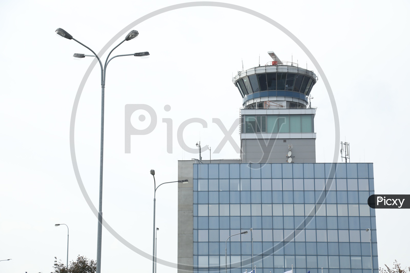 ATC Air Traffic Control In Vaclav Havel Airport