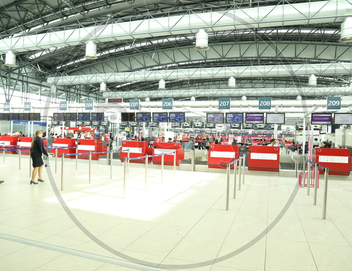 View Of Vaclav Havel Airport in Prague