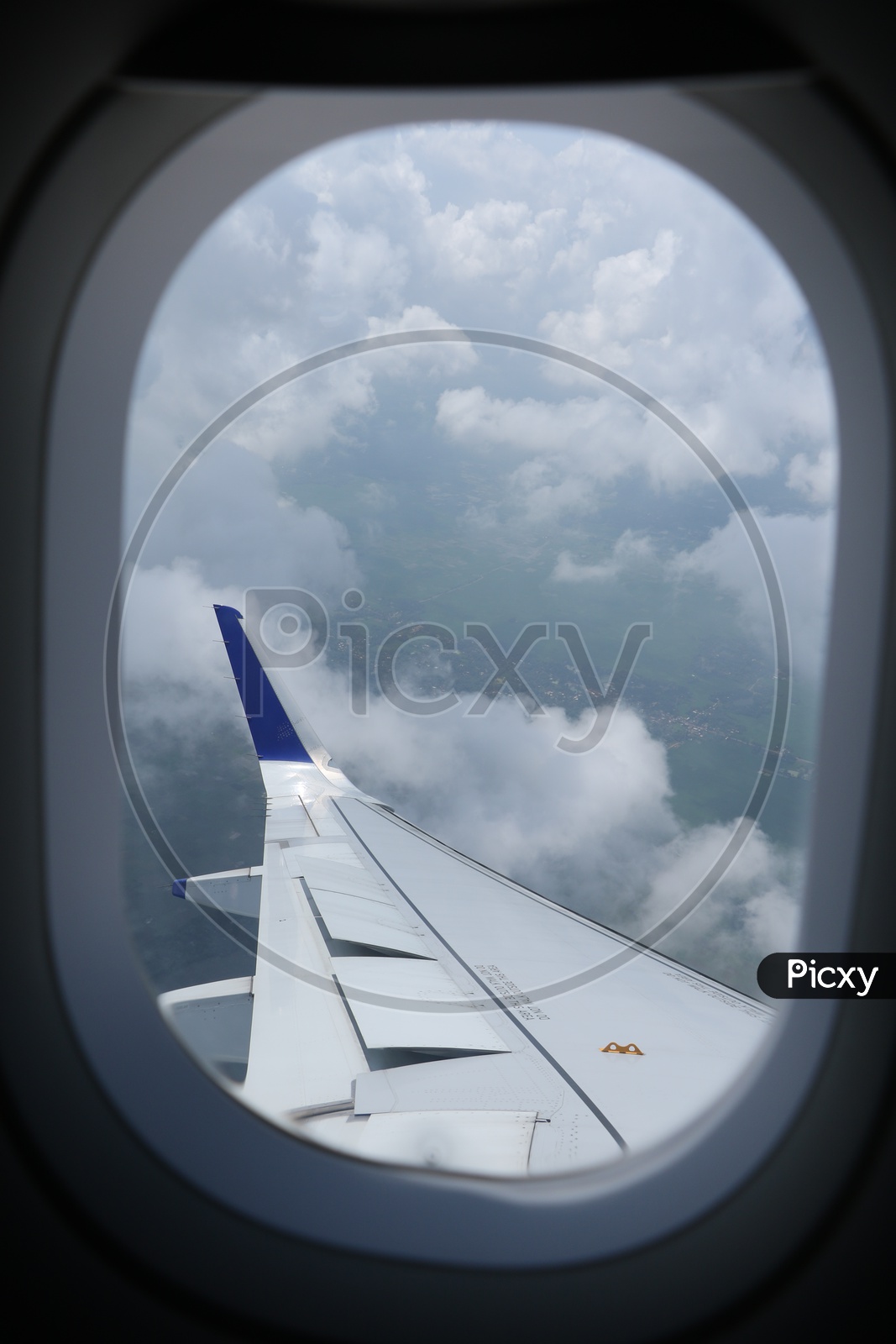 Beautiful Clouds captured from flight window
