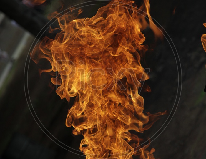 Photograph of Fire flames