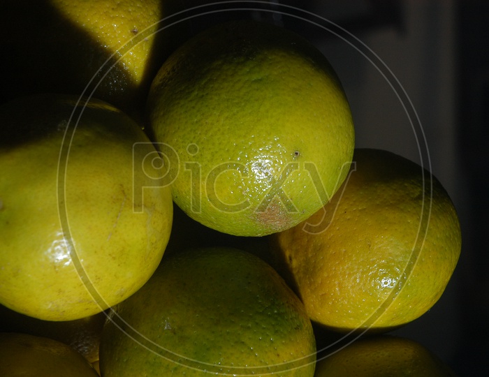 Citrus Fruit or Sweet Lemon
