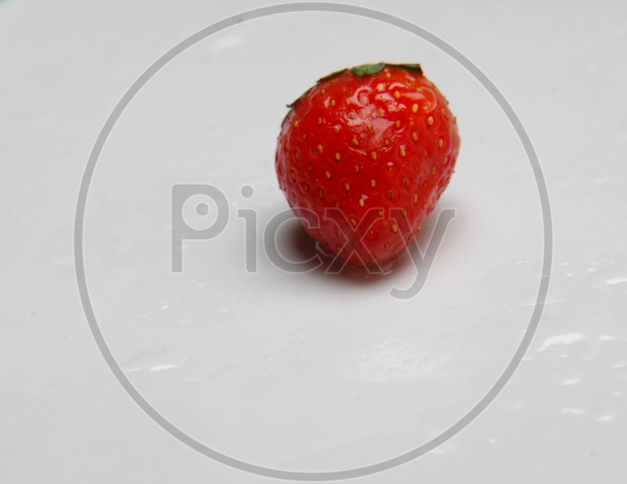 Strawberry Fruit Studio shot