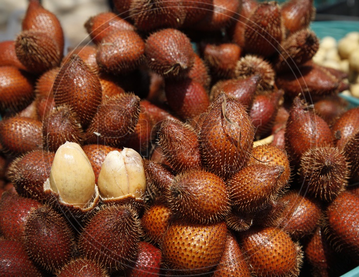 Photograph of Rambutan fruits