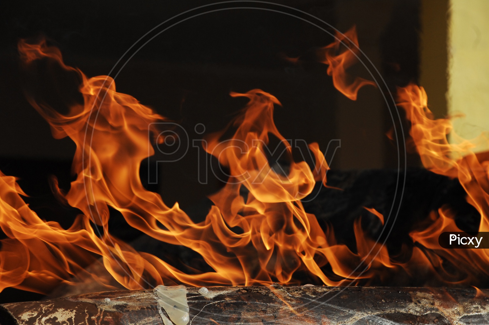 Photograph of Fire flames