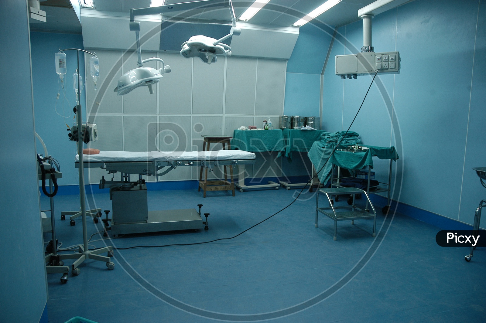 Image of inside operation theatre in a Hospital