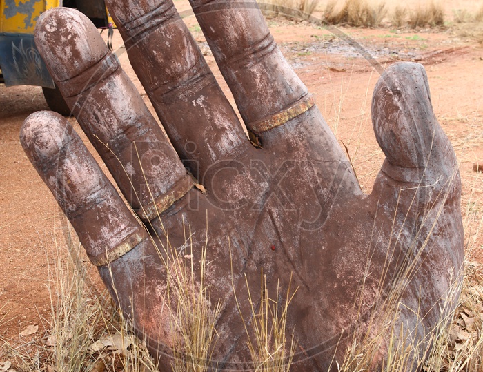 Human  Hand Sculpture
