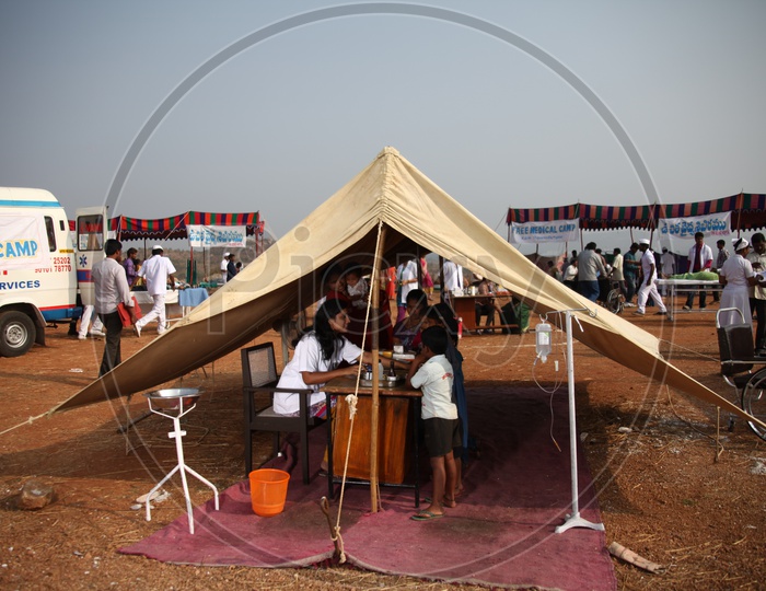 Medicla Camps In Rural Villages