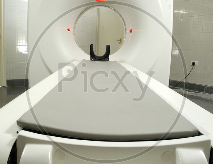 Photograph of CT Scan Machine