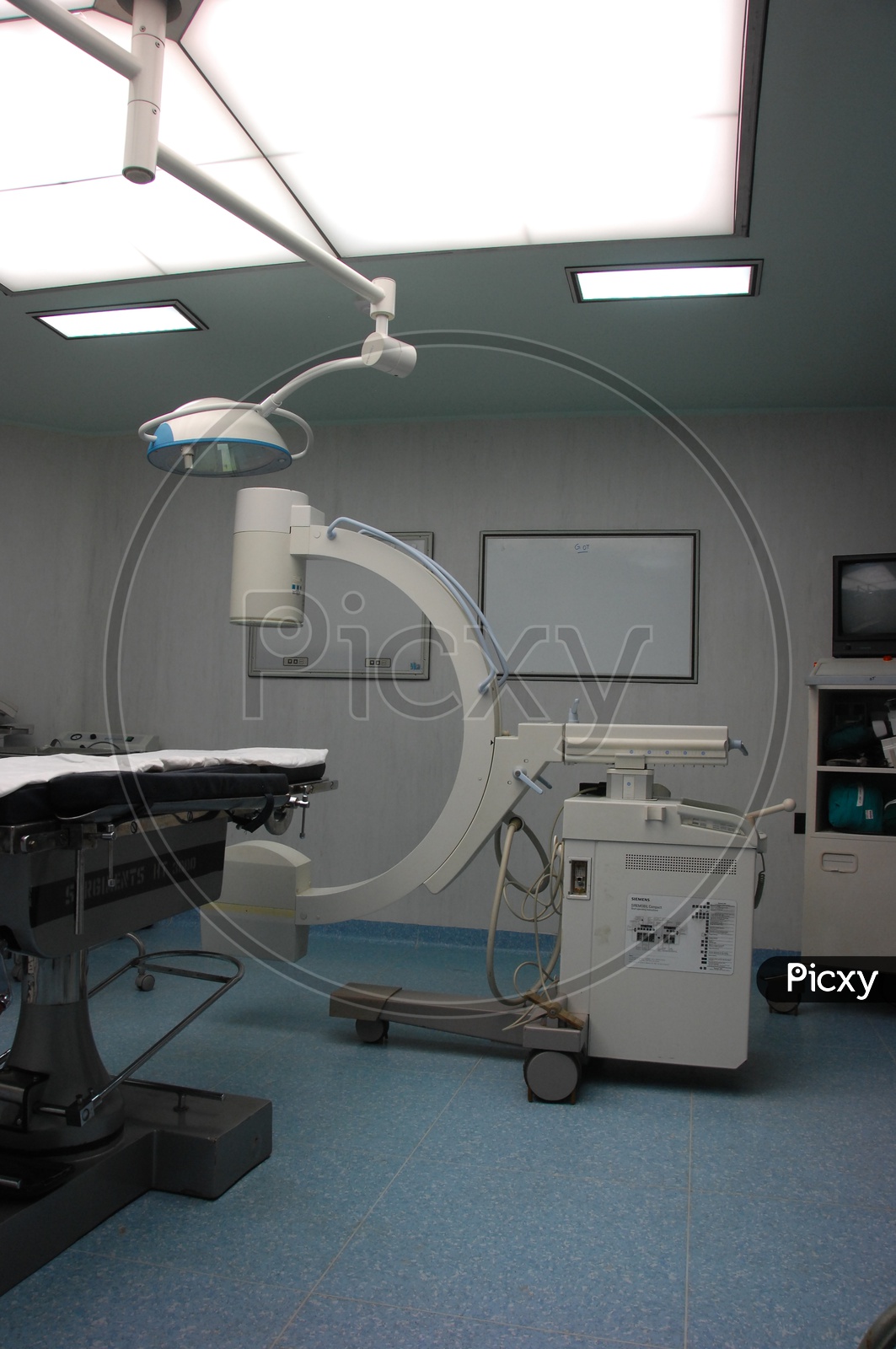 equipment and medical devices with Patient Bed in Hospital