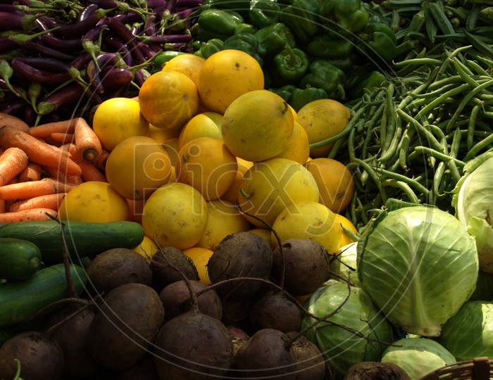 Various kinds of vegetables