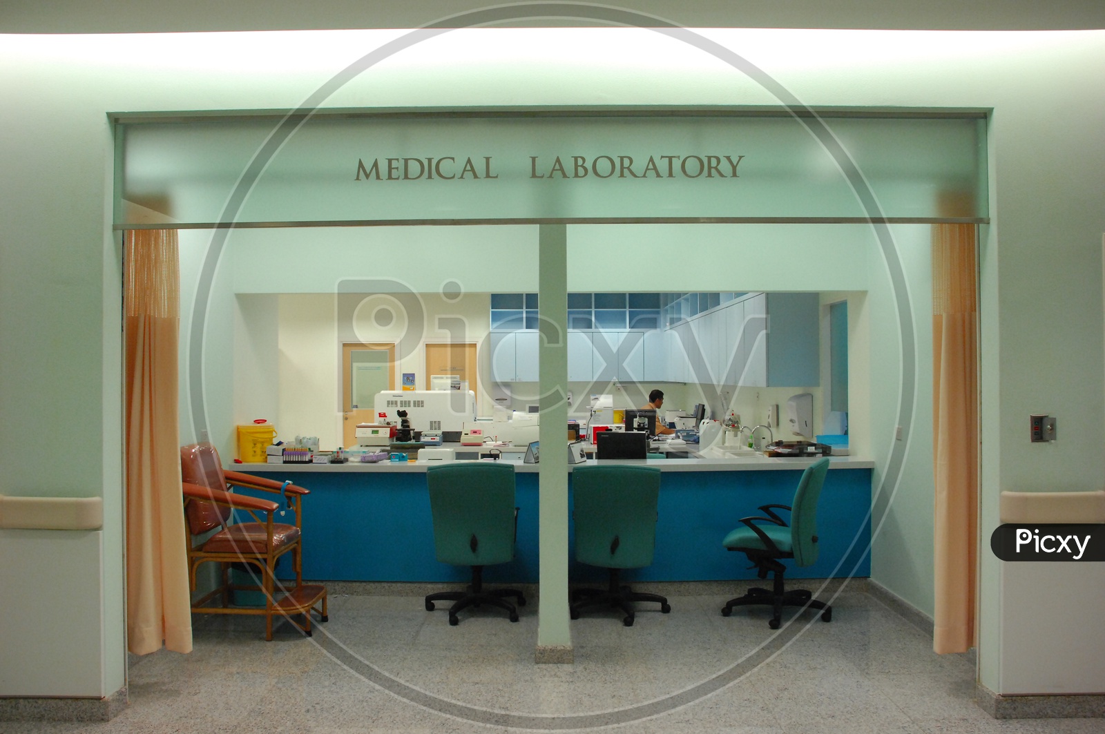 Medical Laboratory in a Hospital